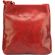 Δερμάτινη Τσάντα Ώμου Chiara Firenze Leather 6562 Σκούρο Κόκκινο