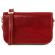 Γυναικείο Τσαντάκι Ώμου Δερμάτινο Tuscany Leather TL141713 Κόκκινο