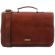 Ανδρική Τσάντα Δερμάτινη Mantova με Smart Connect 15.6 ίντσες Tuscany Leather TL142068 Καφέ