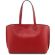 Γυναικεία Τσάντα Ώμου Δερμάτινη Tuscany Leather TL141828 Κόκκινο lipstick