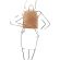 Γυναικεία Τσάντα Πλάτης & Ώμου Δερμάτινη Tuscany Leather TL141376 Σαμπανιζέ