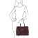 Γυναικεία Τσάντα Δερμάτινη Tuscany Leather TL142037 Μπορντώ