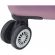 Πτυσσόμενη βαλίτσα καμπίνας - 4cm Colorlife 8053-20 55Χ36Χ23 Ροζ
