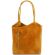 Γυναικεία Τσάντα Δερμάτινη Πλάτης & Ώμου Patty Tuscany Leather TL141497 Κίτρινο