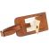 Δερμάτινη θήκη ταυτότητας αποσκευής Tuscany Leather TLTAG Φυσικό