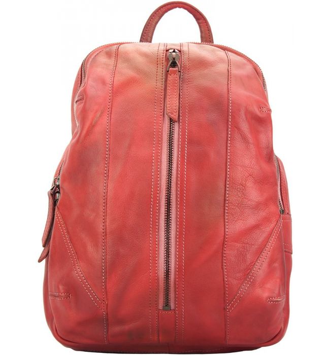 Δερμάτινη Τσάντα Πλάτης Armando Firenze Leather 68029 Σκουρο Κόκκινο