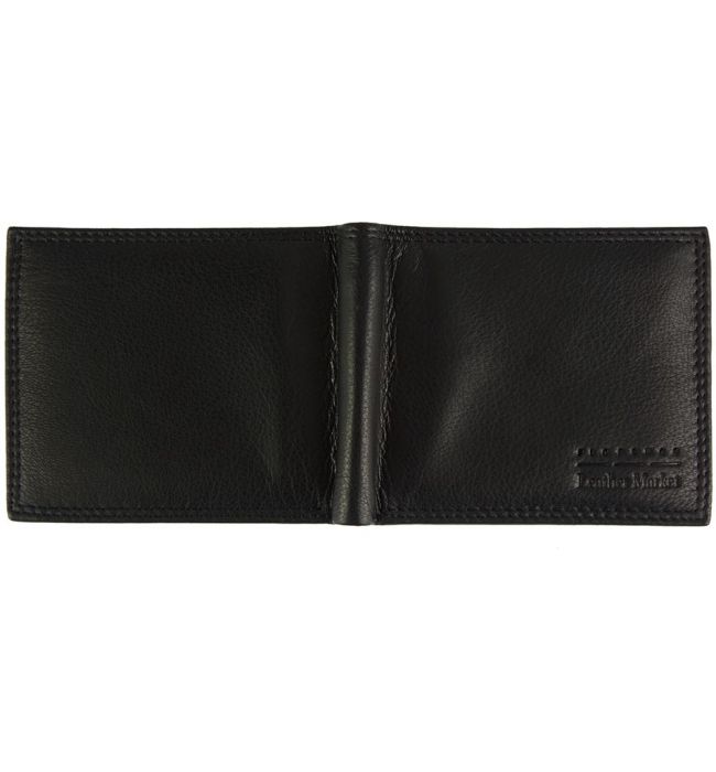 Ανδρικο Δερματινο Πορτοφολι Firenze Leather PF258 Μαύρο