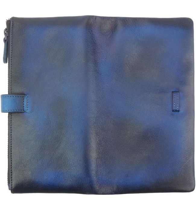 Δερμάτινο Πορτοφόλι Agostino Firenze Leather 51484 Σκουρο Μπλε