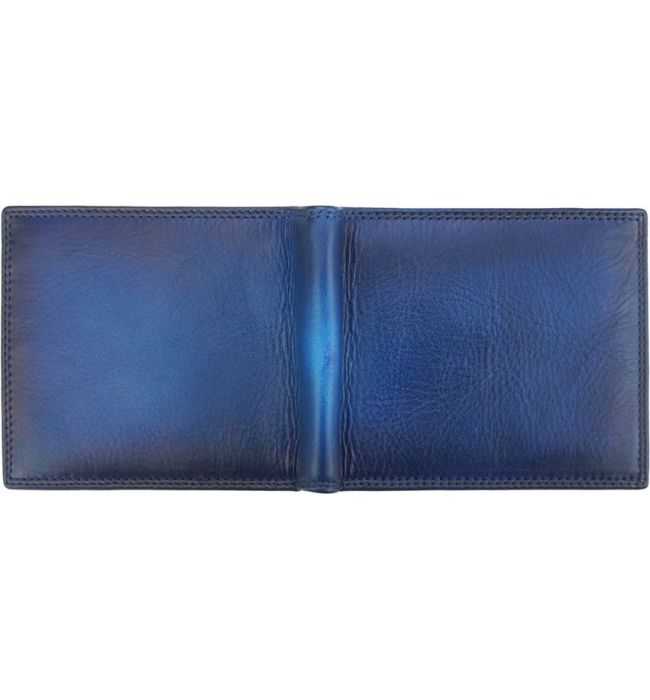 Δερμάτινο Πορτοφόλι Multiple Firenze Leather 53826 Σκουρο Μπλε