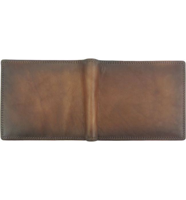 Δερμάτινο Πορτοφόλι Attilio Firenze Leather 53824 Σκουρο Καφε