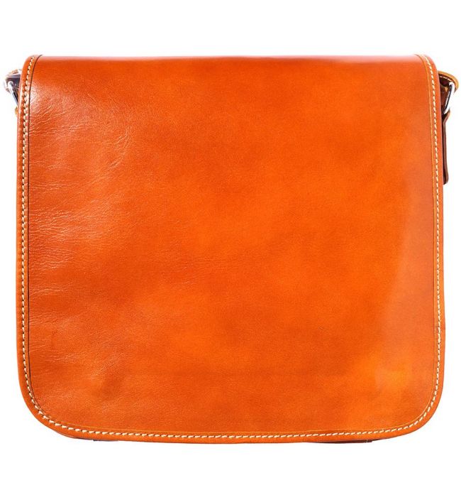 Δερμάτινη Τσάντα Ωμου Christopher Firenze Leather 6551 Μπεζ