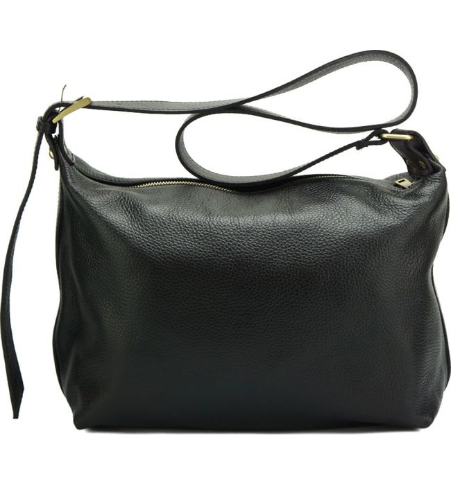 Δερμάτινη Τσάντα Χειρός Rossella Firenze Leather 9006 Tan