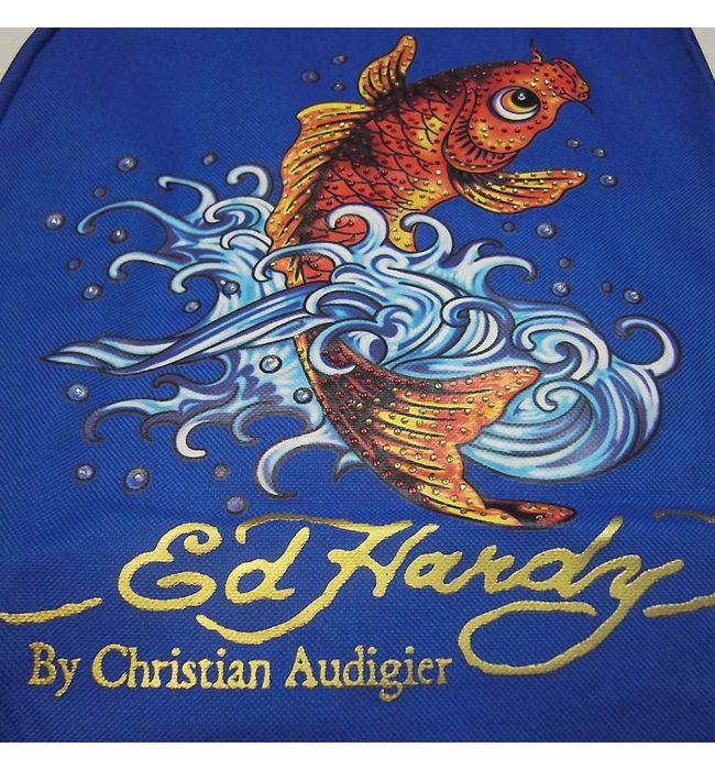 Σακίδιο πλάτης ED HARDY ORIGINAL Μπλε ED03