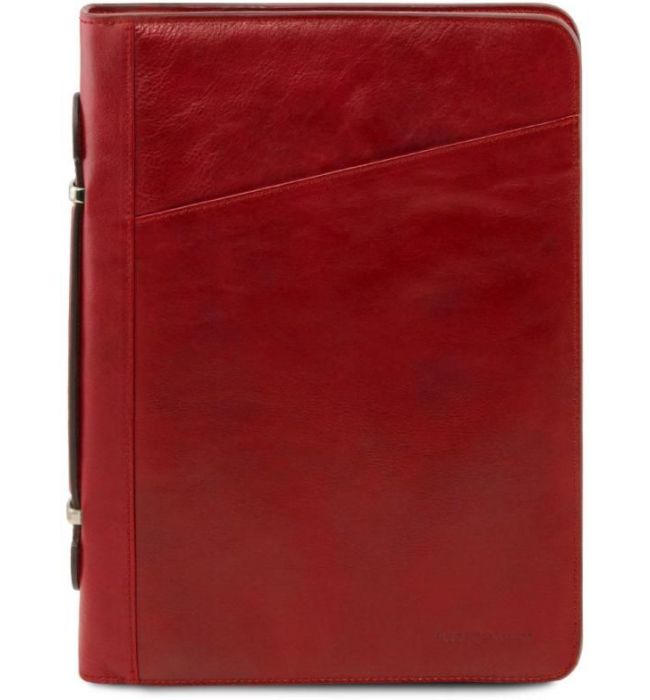 Δερμάτινος Χαρτοφύλακας / Ντοσιέ Costanzo Tuscany Leather TL141295 Κόκκινο
