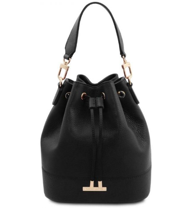 Γυναικεία Τσάντα Δερμάτινη Tuscany Leather TL142146 Μαύρο