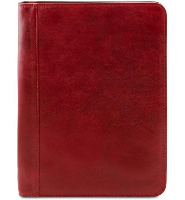 Δερμάτινος Χαρτοφύλακας / Ντοσιέ Ottavio Tuscany Leather TL141294 Κόκκινο