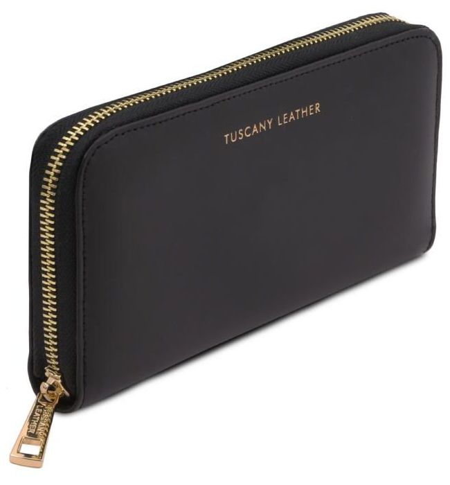 Γυναικείο Πορτοφόλι Δερμάτινο Venere Tuscany Leather TL142085 Μαύρο