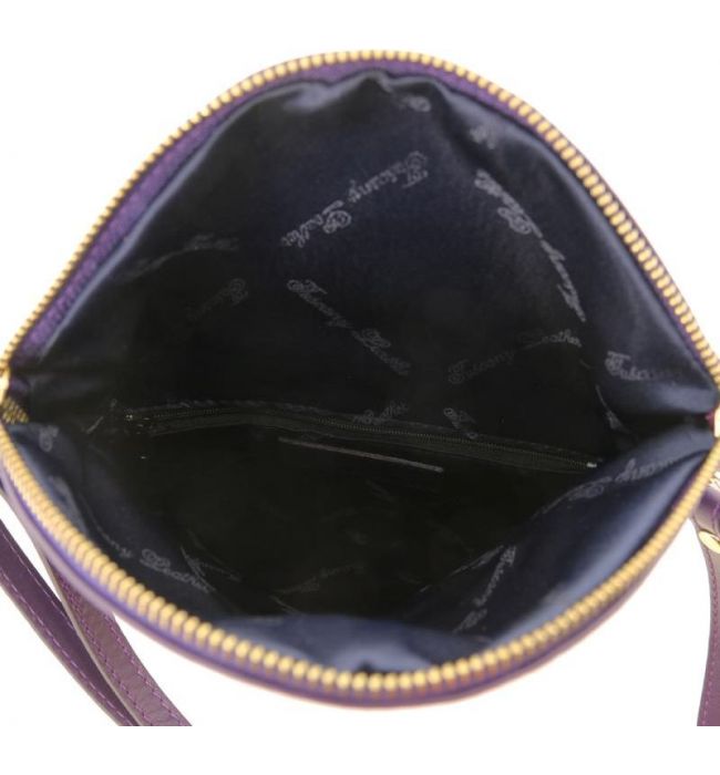 Γυναικείο Τσαντάκι Δερμάτινο TL Young Bag Tuscany Leather TL141153 Μωβ