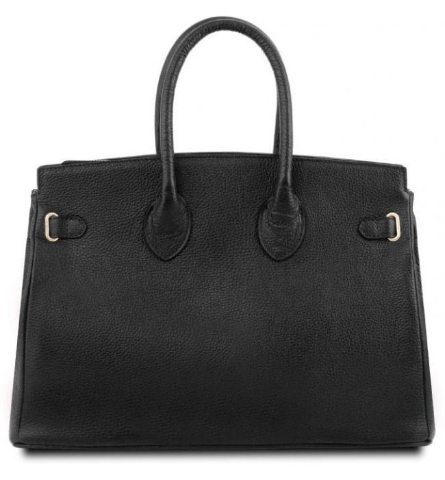 Γυναικεία Τσάντα Δερμάτινη Tuscany Leather TL141529 Μαύρο