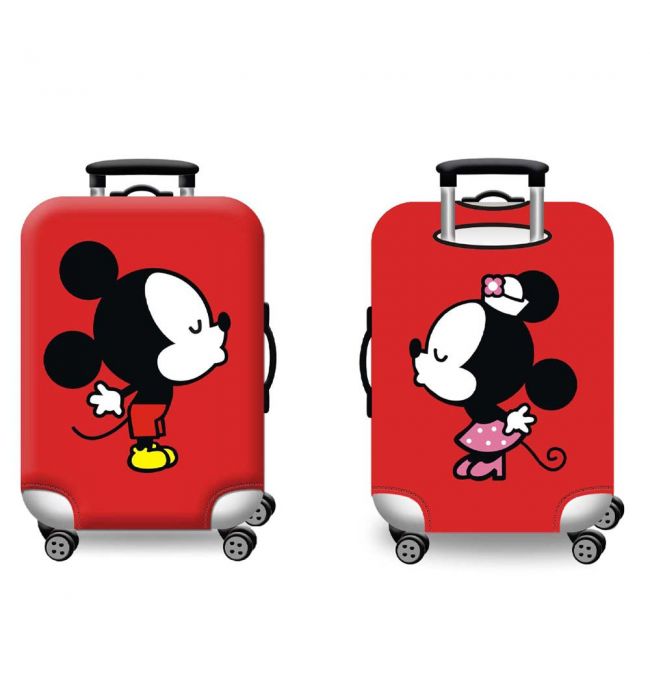 Κάλυμμα Βαλίτσας Medium AMBER Mickey-Minnie AM134-02